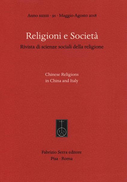 Chinese Religions in China and Italy - copertina