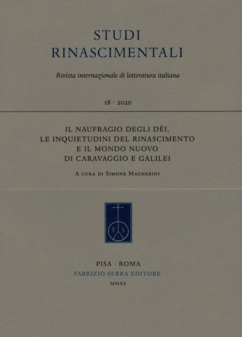 Il naufragio degli dèi, le inquietudini del Rinascimento e il mondo nuovo di Caravaggio e Galilei - copertina