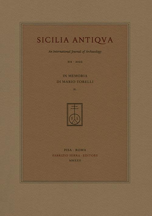 In memoria di Mario Torelli - copertina