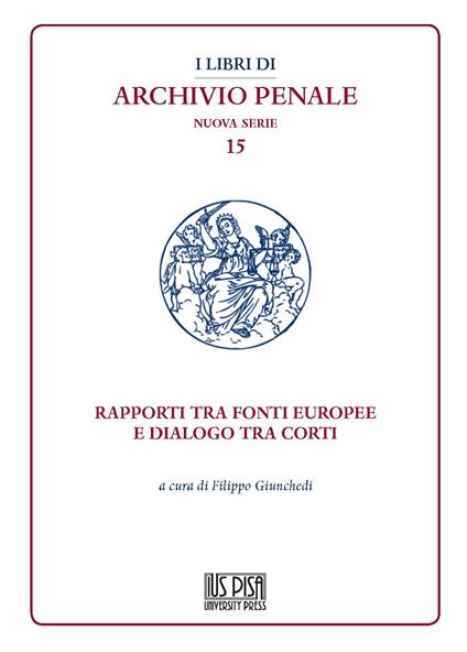 Rapporti tra fonti europee e dialogo tra corti - copertina