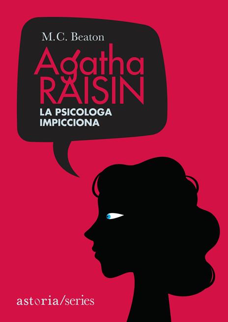 La psicologa impicciona. Agatha Raisin - M. C. Beaton - copertina