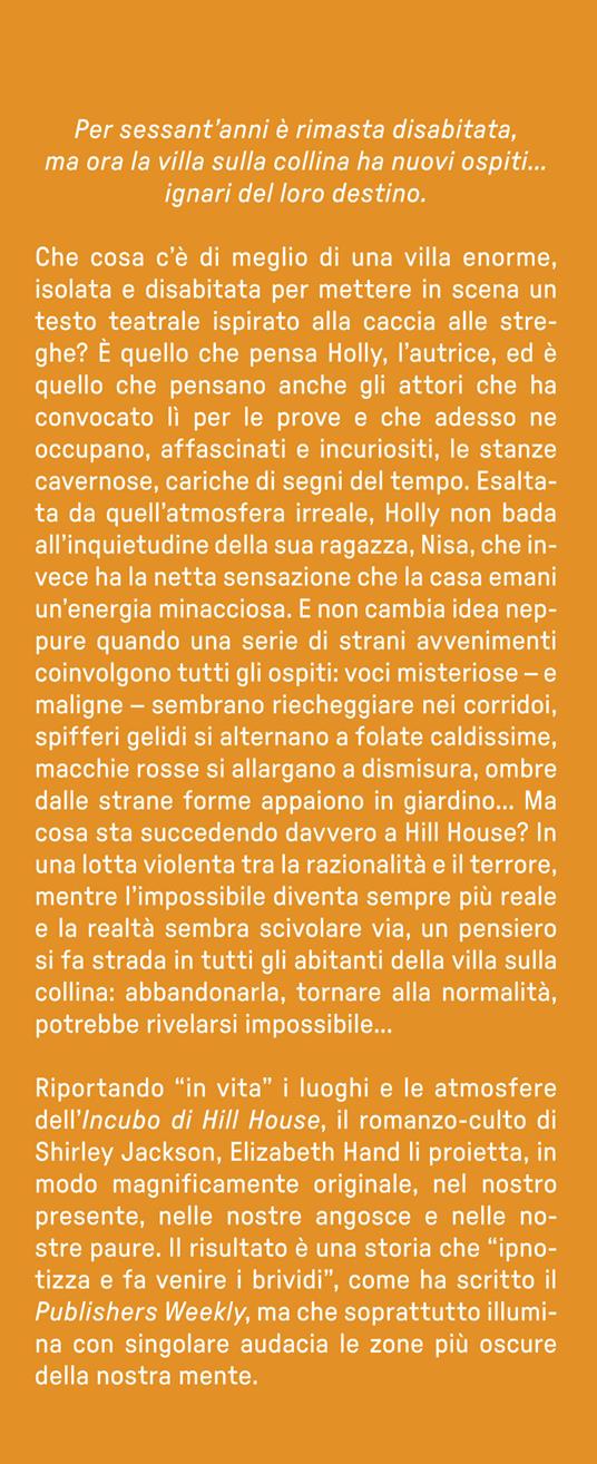 La villa sulla collina - Elizabeth Hand - 2