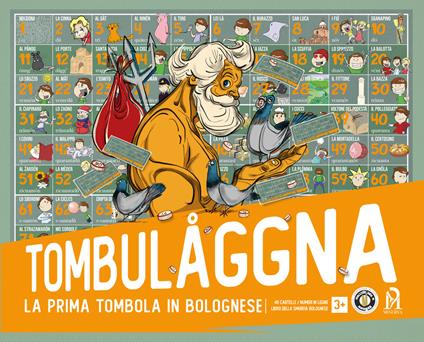 Tombulaggna. La prima tombola in bolognese. Nuova ediz. Con Gioco - copertina