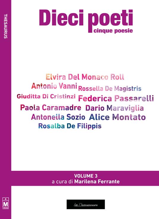 Dieci poeti. Cinque poesie. Ediz. integrale. Vol. 3 - copertina