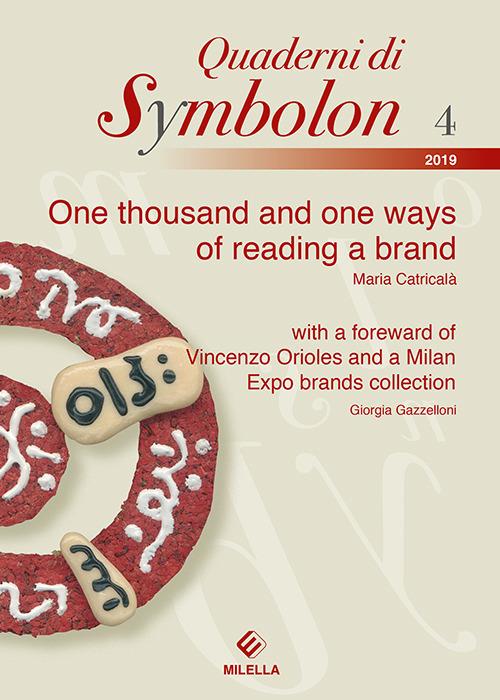 One thousand and one ways of reading a brand - Maria Catricalà - copertina