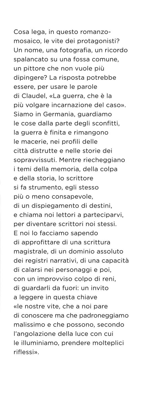 Dopo la guerra - Philippe Claudel - 2