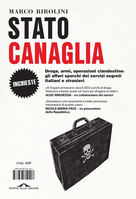 Stato canaglia. Droga, armi, operazioni clandestine: gli affari sporchi dei servizi segreti italiani e stranieri - Marco Birolini - copertina