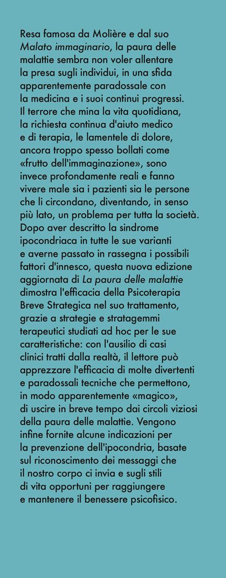 La paura delle malattie. Psicoterapia breve strategica dell'ipocondria - Alessandro Bartoletti,Giorgio Nardone - 2