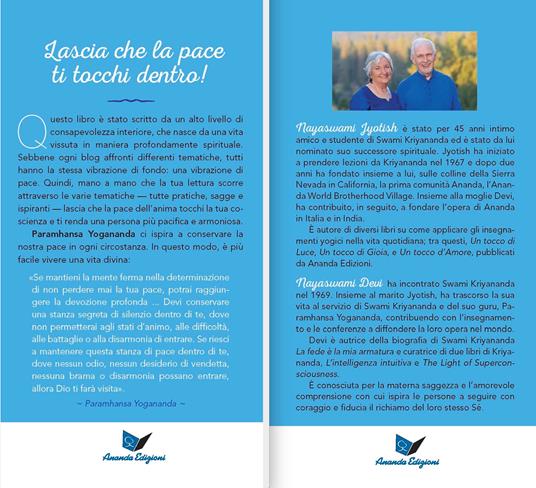 Un tocco di pace. Vivere gli insegnamenti di Paramhansa Yogananda - Jyotish Novak,Devi Novak - 3