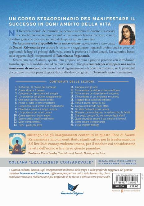 La via al successo con i principi dello yoga - Kriyananda Swami - 6