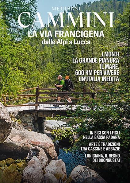 La via Francigena dalle Alpi a Lucca. Con Carta geografica ripiegata - copertina