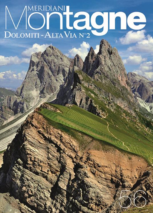 Dolomiti. Alta via n°2. Con Carta geografica ripiegata - copertina