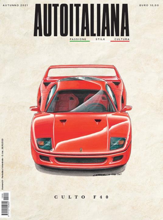 Auto italiana. Passione stile cultura. Ediz. a colori. Vol. 9 - copertina