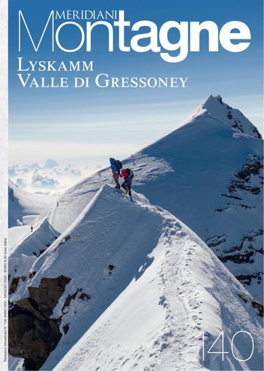 Lyskamm. Valle di Gressoney. Con Carta geografica ripiegata - copertina