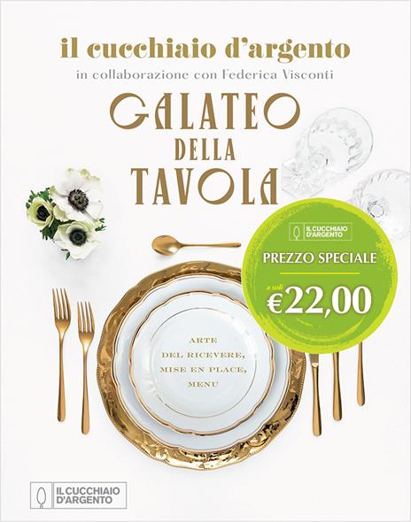 Il Cucchiaio d'Argento. Galateo della tavola - copertina
