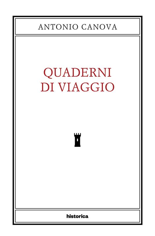 Quaderni di viaggio - Antonio Canova - copertina