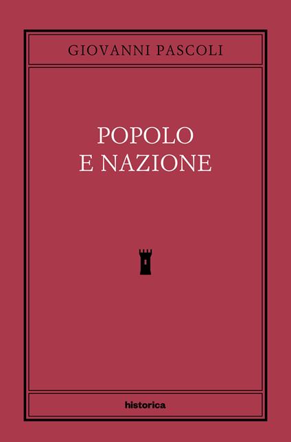 Popolo e nazione - Giovanni Pascoli - copertina