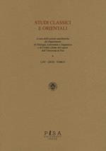 Studi classici orientali (2019). Vol. 65/1