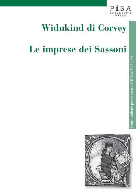 Le imprese dei sassoni - Widukindm di Corvey - copertina