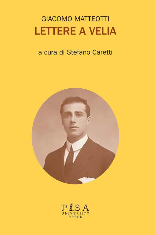 Lettere a Velia - Giacomo Matteotti - copertina