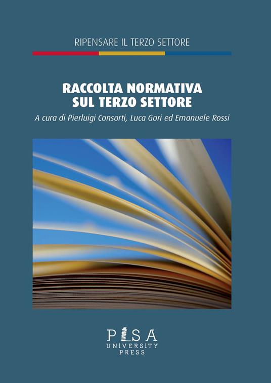 Raccolta normativa sul terzo settore - copertina