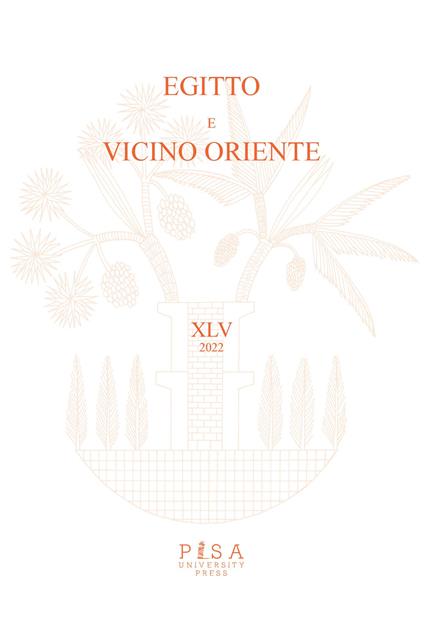 Egitto e Vicino Oriente (2022). Vol. 45 - copertina