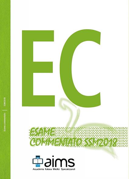 Esame commentato SSM 2018 - copertina