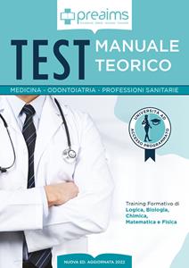 Libro Preaims. Manuale teorico. Test medicina, odontoiatria e professioni sanitarie 