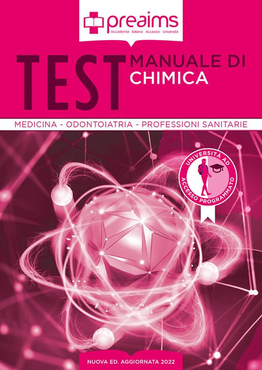 Preaims. Manuale di chimica. Test medicina, odontoiatria e professioni sanitarie - Linda Caterina Lopez,Rosabianca Iacobellis - copertina