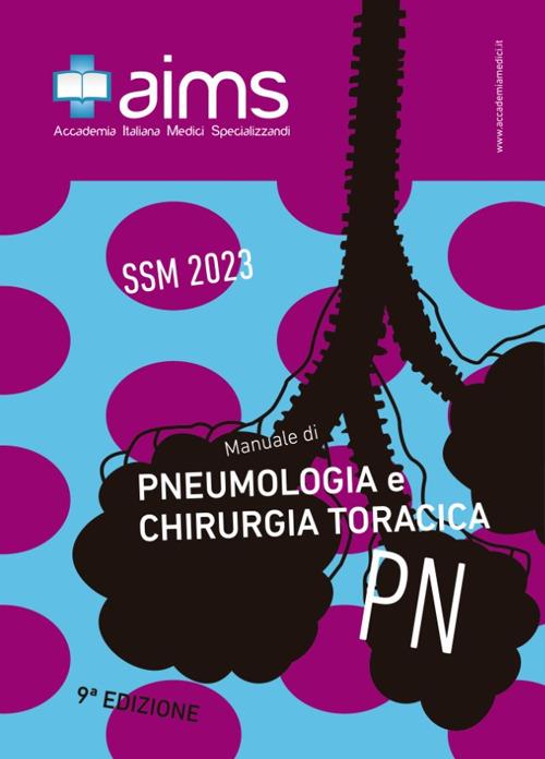 Manuale di pneumologia e chirurgia toracica. Concorso Nazionale SSM 2023 - copertina
