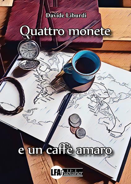 Quattro monete e un caffé amaro - Davide Liburdi - copertina