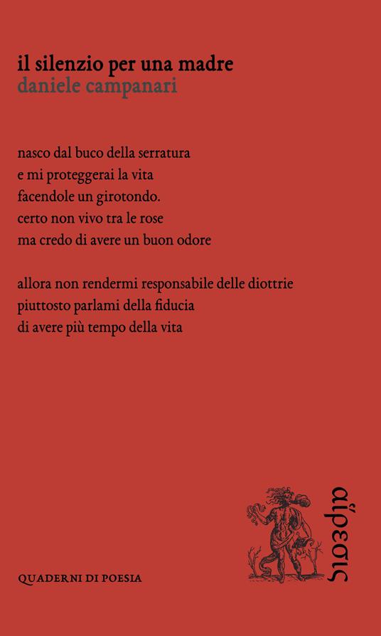 Il silenzio per una madre - Daniele Campanari - copertina