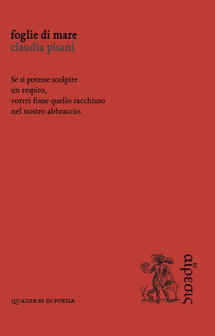Foglie di mare - Claudia Pisani - copertina