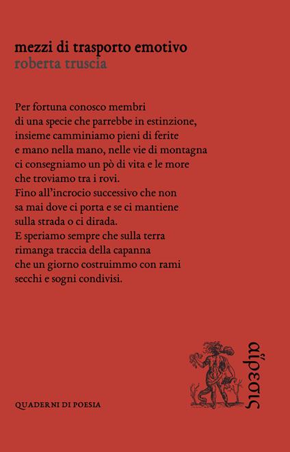 Mezzi di trasporto emotivo - Roberta Truscia - copertina