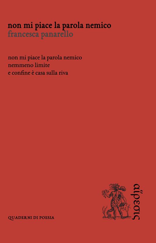 Non mi piace la parola nemico - Francesca Panarello - copertina