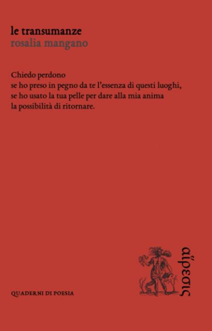 Le transumanze - Rosalia Mangano - copertina