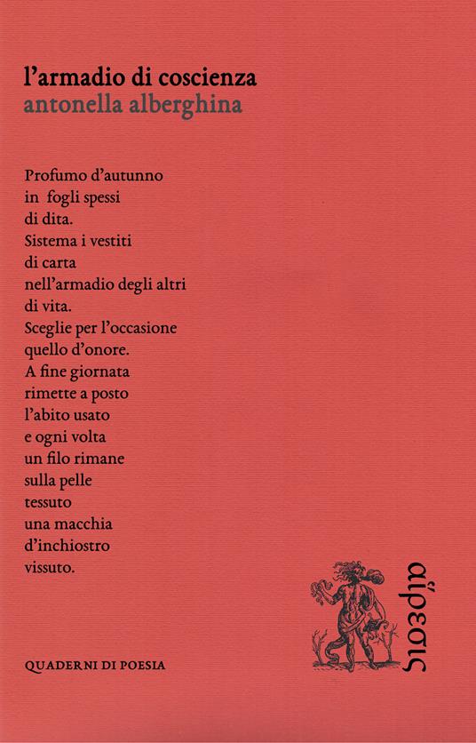 L'armadio di coscienza - Antonella Alberghina - copertina