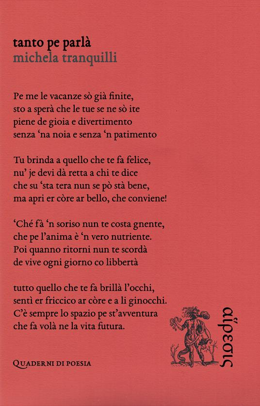 Tanto per parlà - Michela Tranquilli - copertina