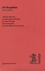 Ciò che perdura