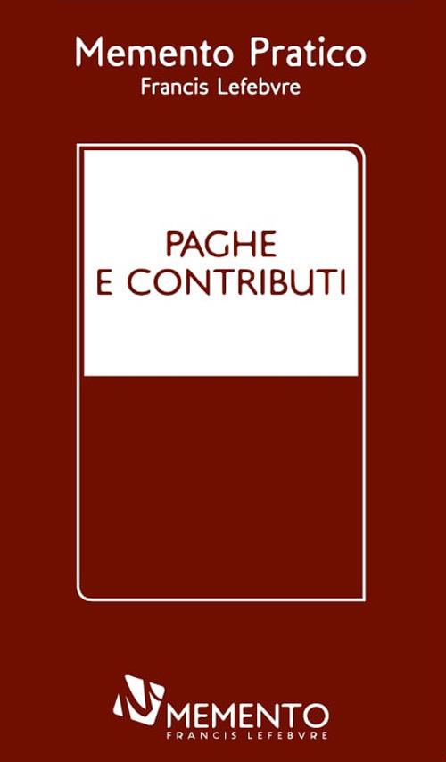 Paghe e contributi - copertina