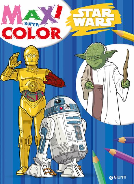 Star Wars. Maxi supercolor. Ediz. illustrata - copertina