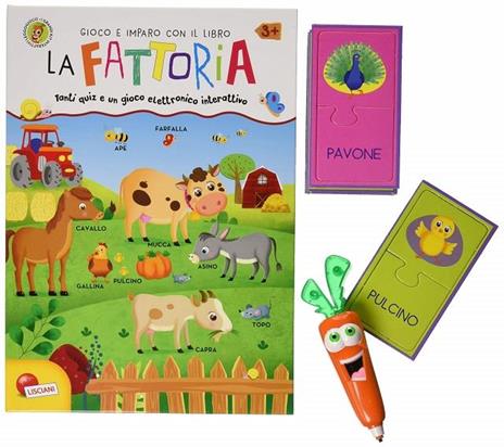 La fattoria. Grandi kit interattivi leggogioco. Ediz. a colori. Con gadget - copertina