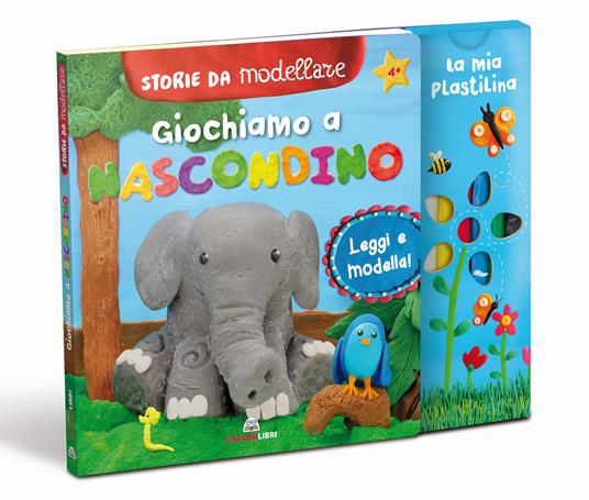 Giochiamo a nascondino. Storie da modellare. Ediz. a colori. Con gadget - Fulvia Degl'Innocenti - copertina