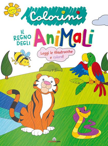 Il regno degli animali. Colorini. Ediz. a colori - copertina