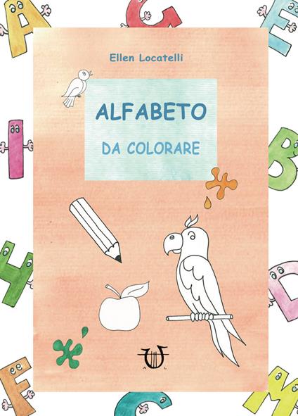 Alfabeto da colorare - Ellen Locatelli - copertina