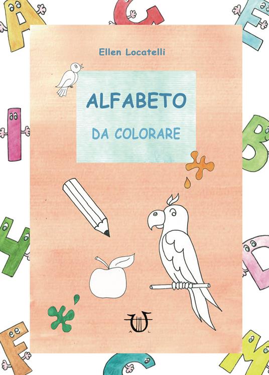 Alfabeto da colorare - Ellen Locatelli - copertina