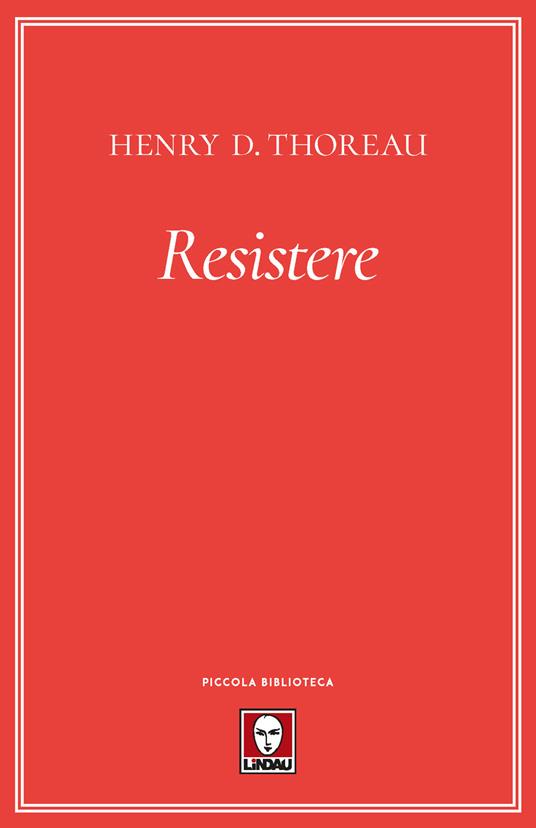 Resistere - Henry David Thoreau - copertina