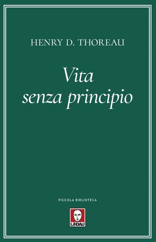 Vita senza principio - Henry David Thoreau - copertina