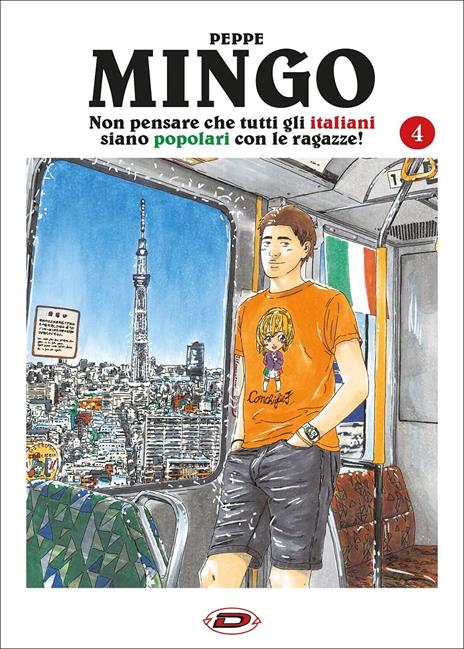 Mingo. Non pensare che tutti gli italiani siano popolari con le ragazze!. Vol. 4 - Peppe - copertina