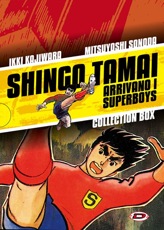 Shingo Tamai. Arrivano i Superboys. Collection box - Ikki Kajiwara,Mitsuyoshi Sonoda - copertina